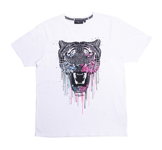 ALESSANDRO ZAVETTI GROWLER PAINT DRIP TEE