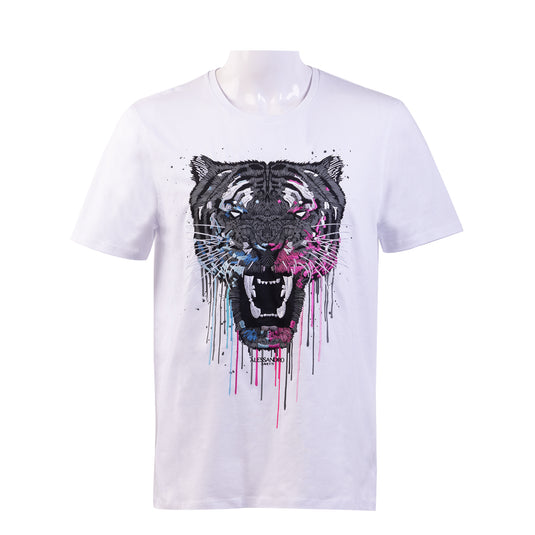 ALESSANDRO ZAVETTI GROWLER PAINT DRIP TEE